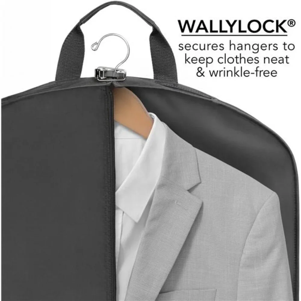 40 Inch Garment Bag Carry On Travel Suit Dress Hanging Wrinkle Free Folding